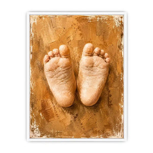 Feet Canvas Print