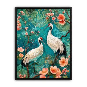 Cranes Canvas Print