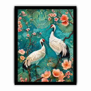 Cranes Canvas Print