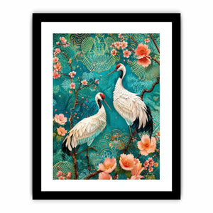 Cranes Canvas Print