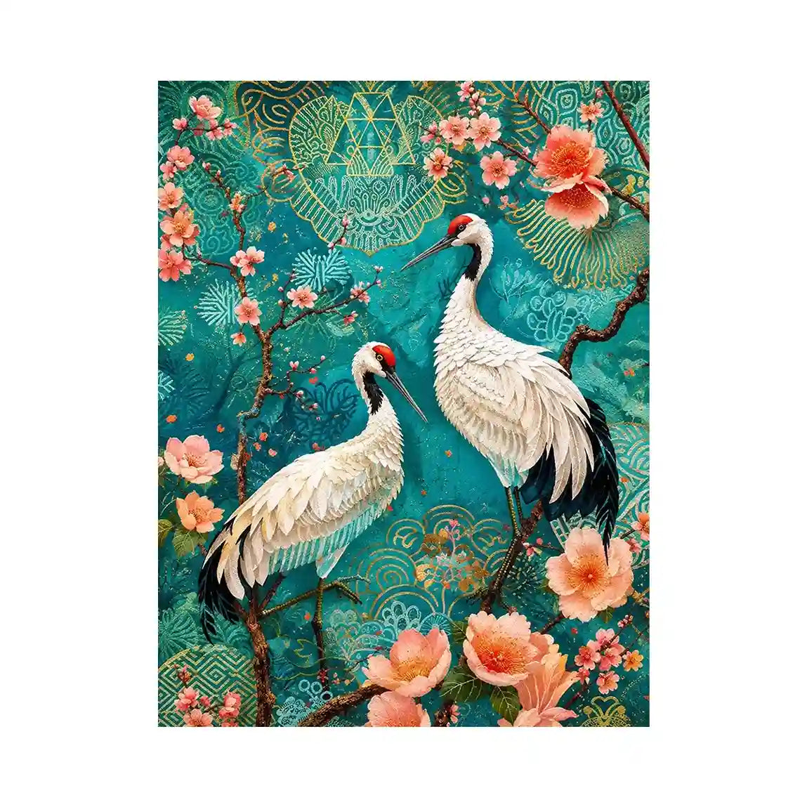 Cranes Canvas Print