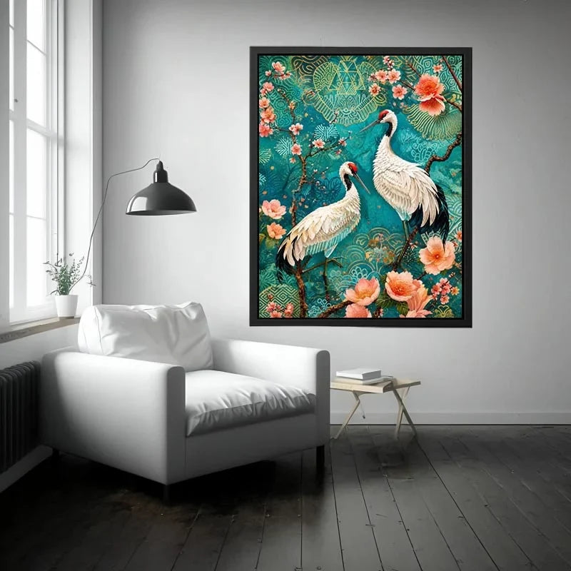 Cranes Canvas Print