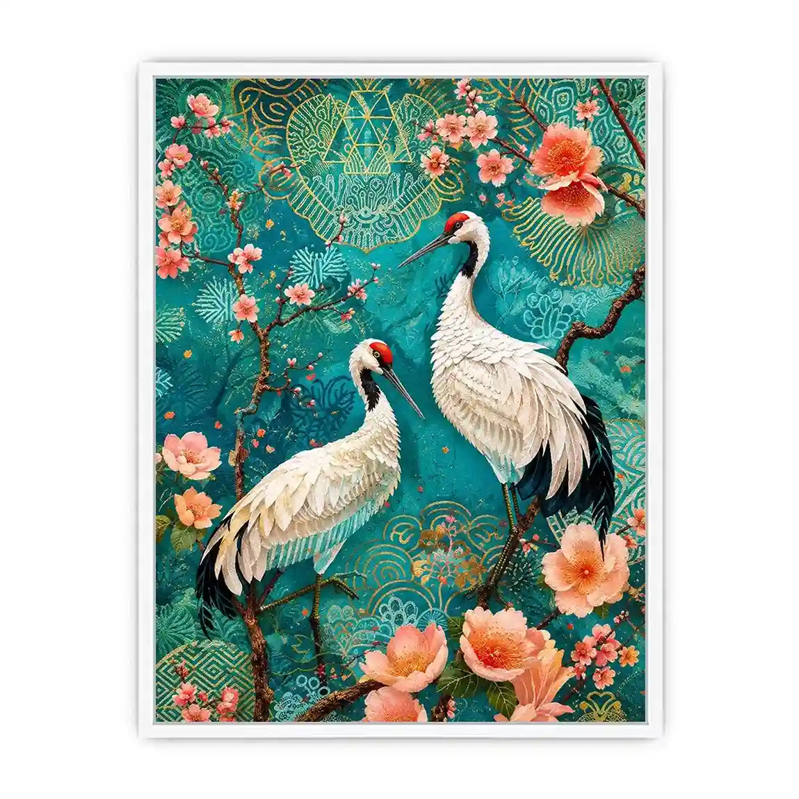 Cranes Canvas Print