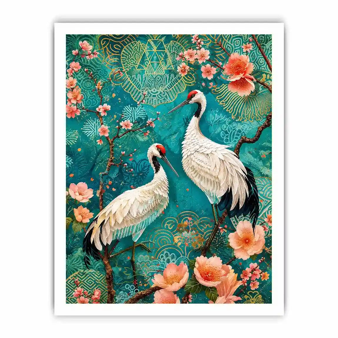 Cranes Canvas Print