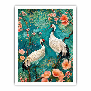 Cranes Canvas Print