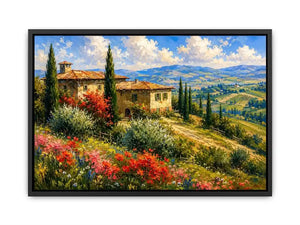Tuscany Landscape Canvas Print