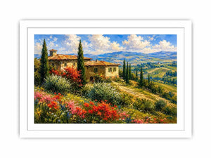 Tuscany Landscape Canvas Print