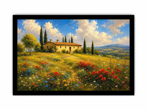 Tuscany Landscape Canvas Print