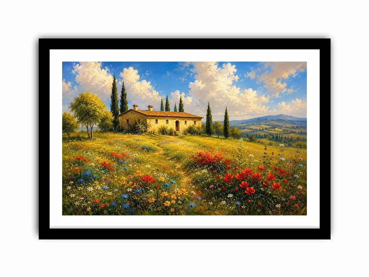 Tuscany Landscape Canvas Print