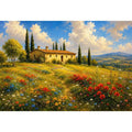 Tuscany Landscape Canvas Print