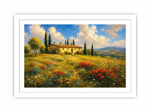 Tuscany Landscape Canvas Print