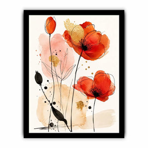 Gold Foil Canvas Print