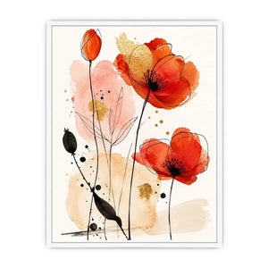 Gold Foil Canvas Print
