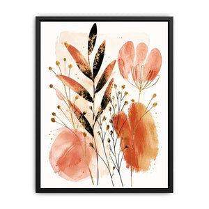 Botanical Shapes Canvas Print
