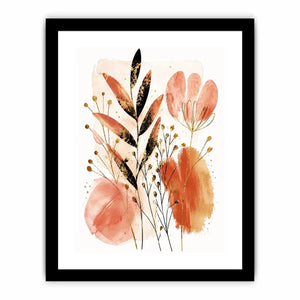 Botanical Shapes Canvas Print