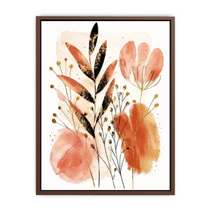 Botanical Shapes Canvas Print