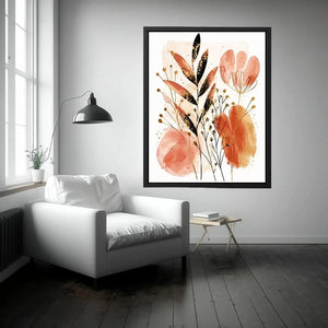 Botanical Shapes Canvas Print