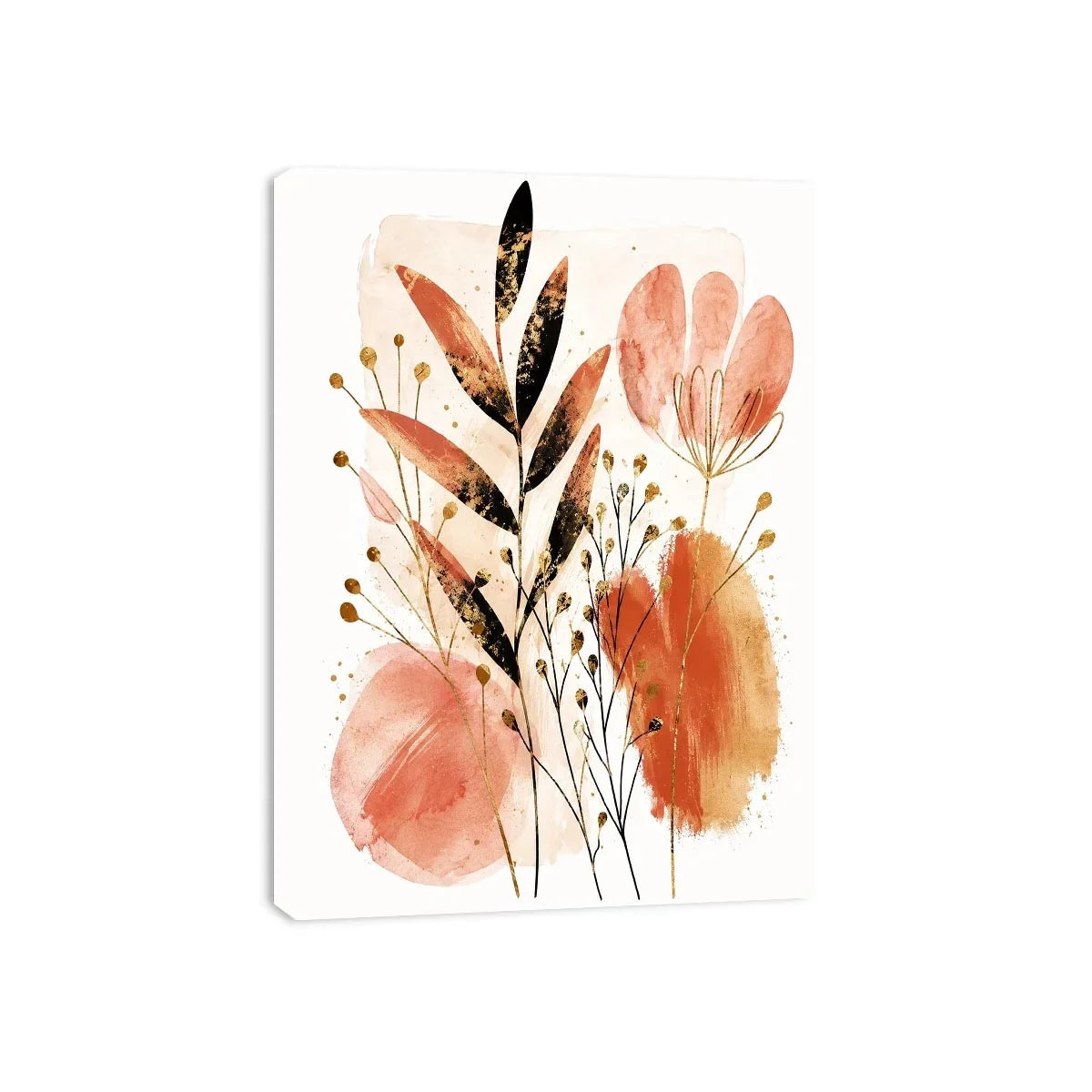 Botanical Shapes Canvas Print