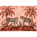 Two Leopards Canvas Print