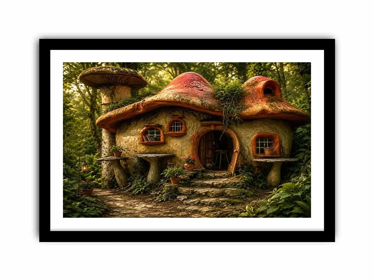 Mushroom Room Canvas Print