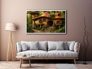 Mushroom Room Canvas Print