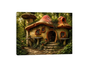 Mushroom Room Canvas Print
