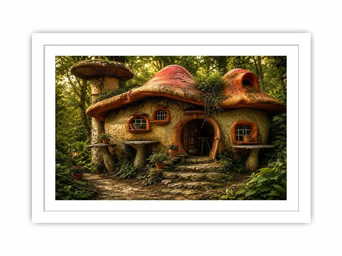 Mushroom Room Canvas Print