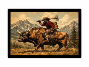 Lumberjack Canvas Print