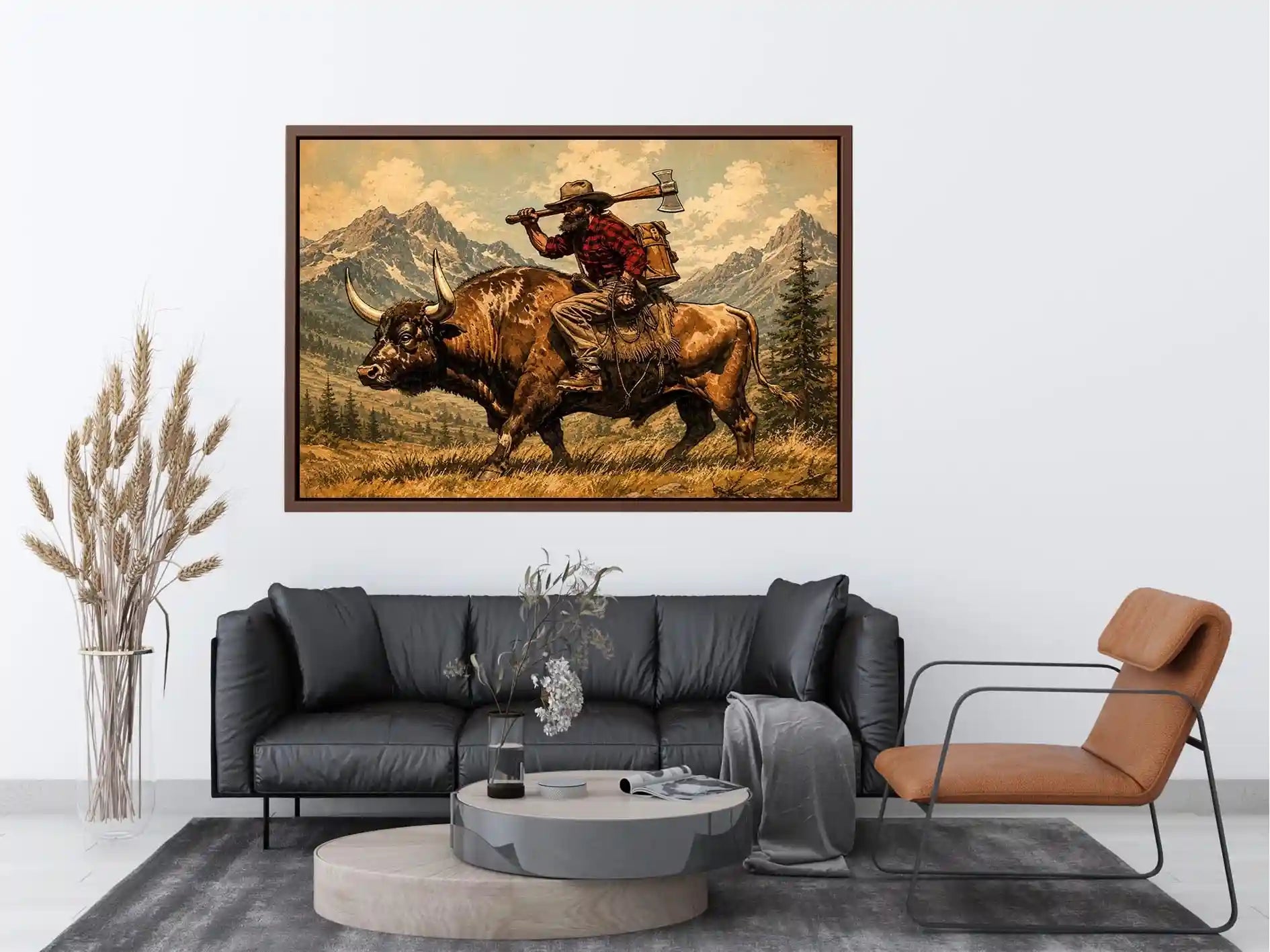 Lumberjack Canvas Print