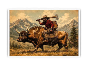 Lumberjack Canvas Print