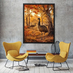 Ostrich Canvas Print