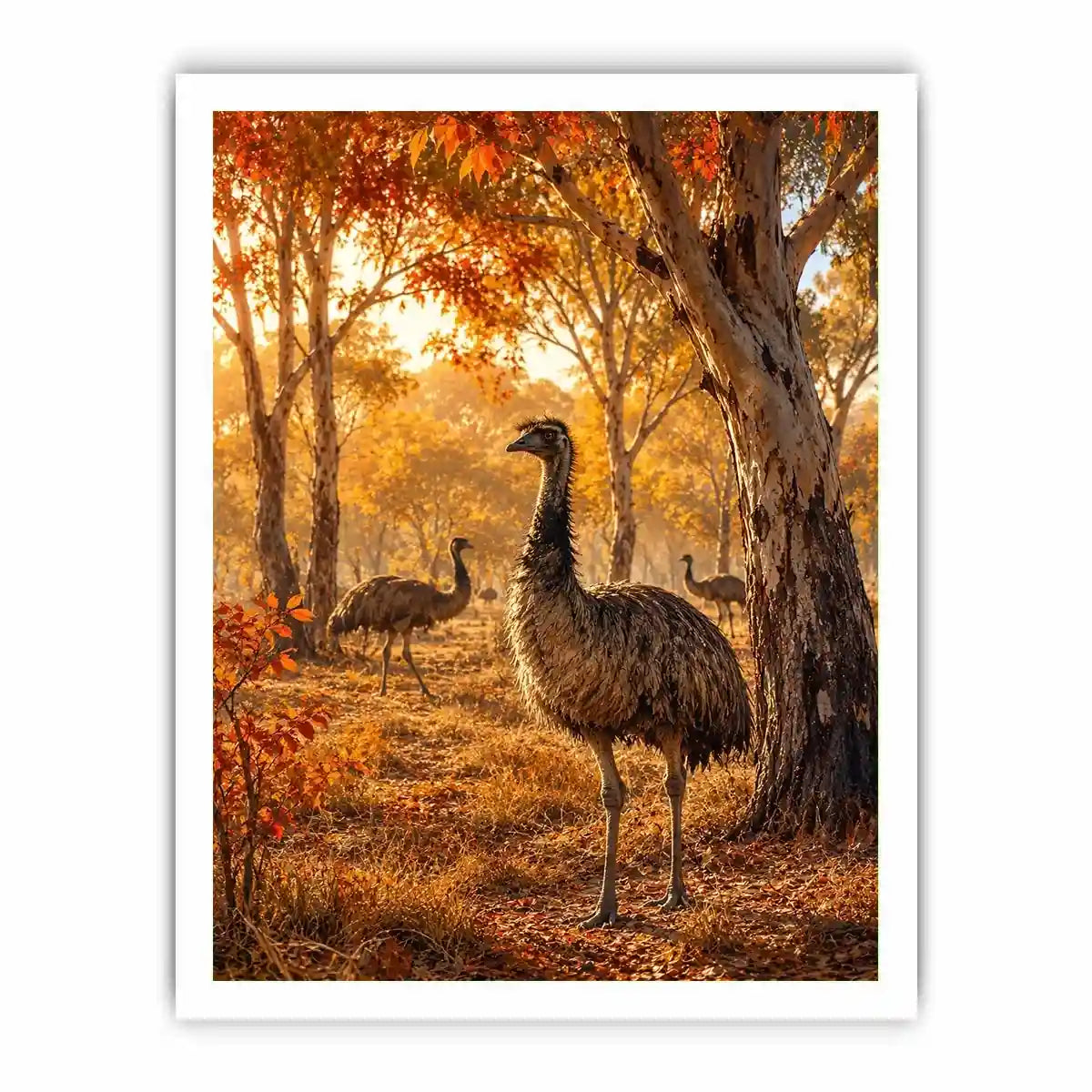 Ostrich Canvas Print