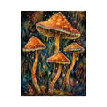 Jellyfish Mushroom Canvas Print