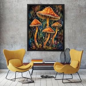 Jellyfish Mushroom Canvas Print