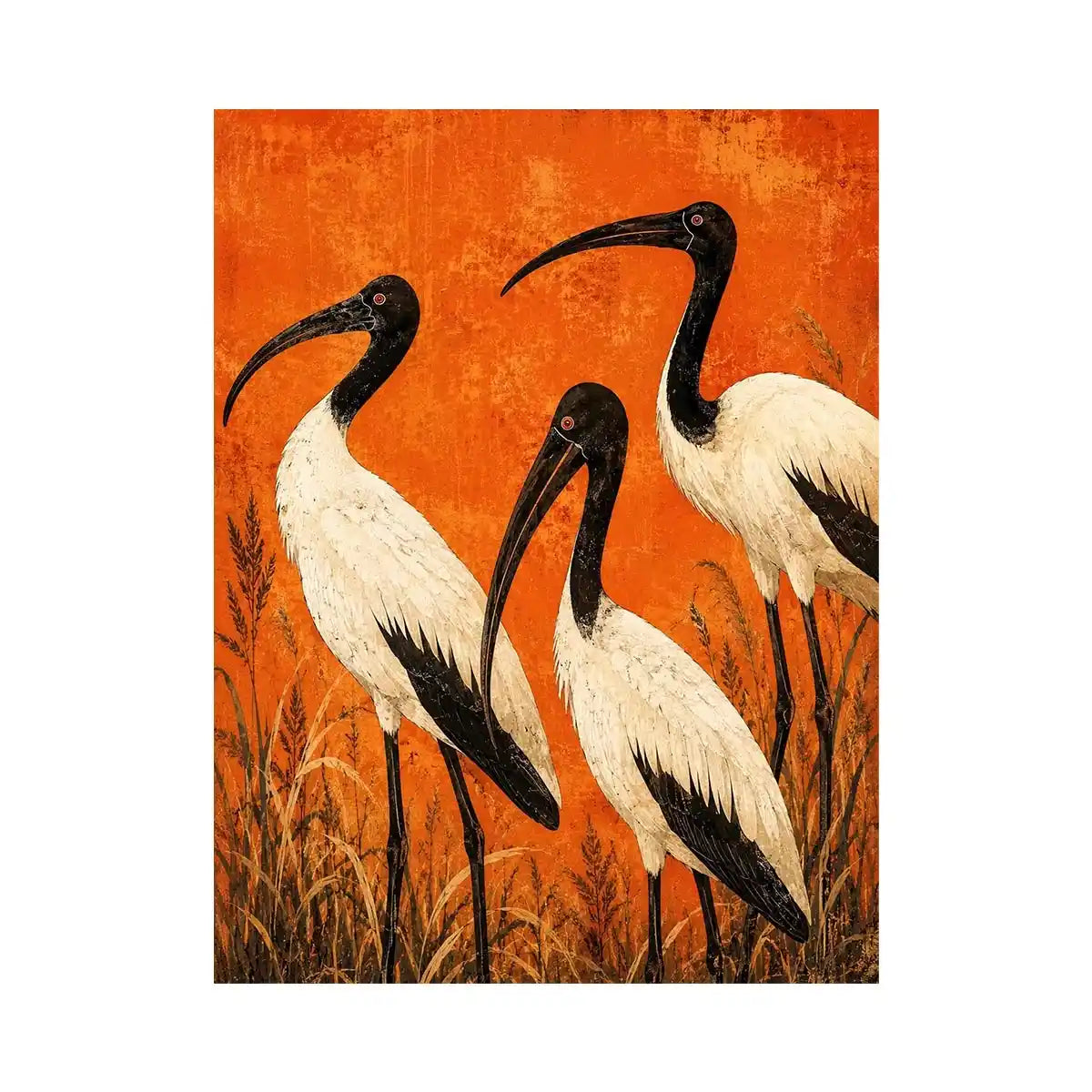3 Ibis Canvas Print