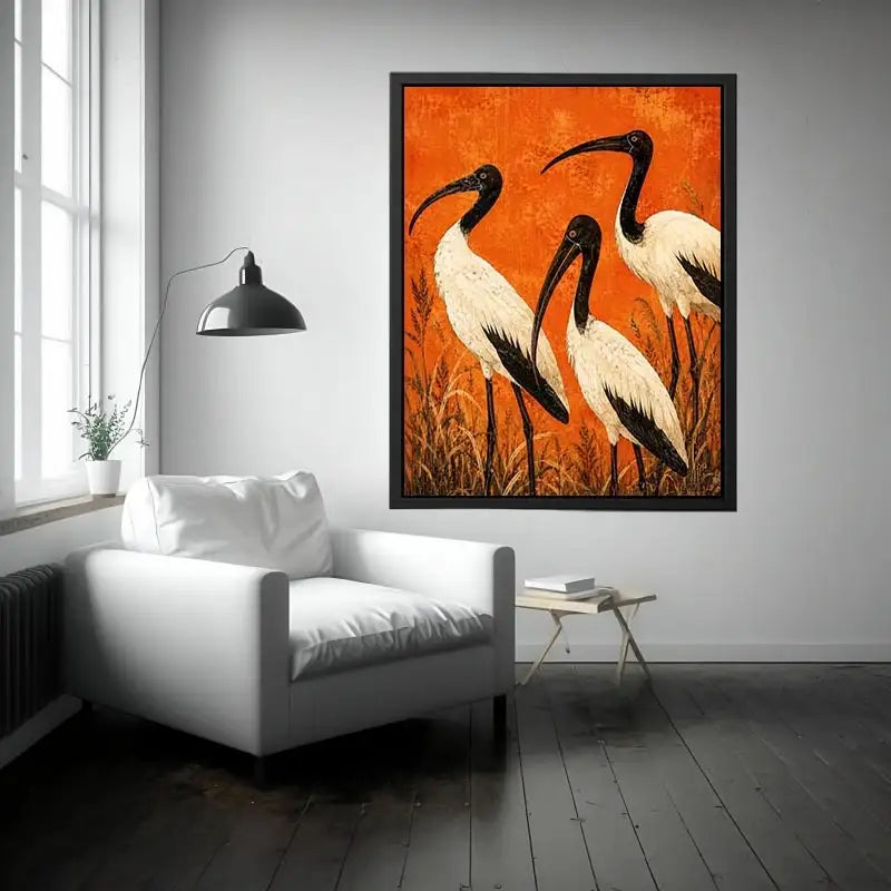 3 Ibis Canvas Print