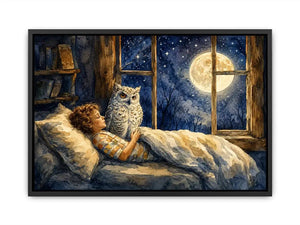 Good Night kids nursery Canvas Print
