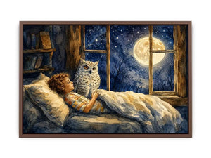 Good Night kids nursery Canvas Print