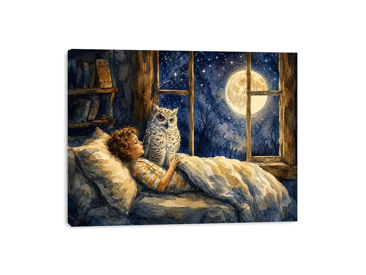 Good Night kids nursery Canvas Print
