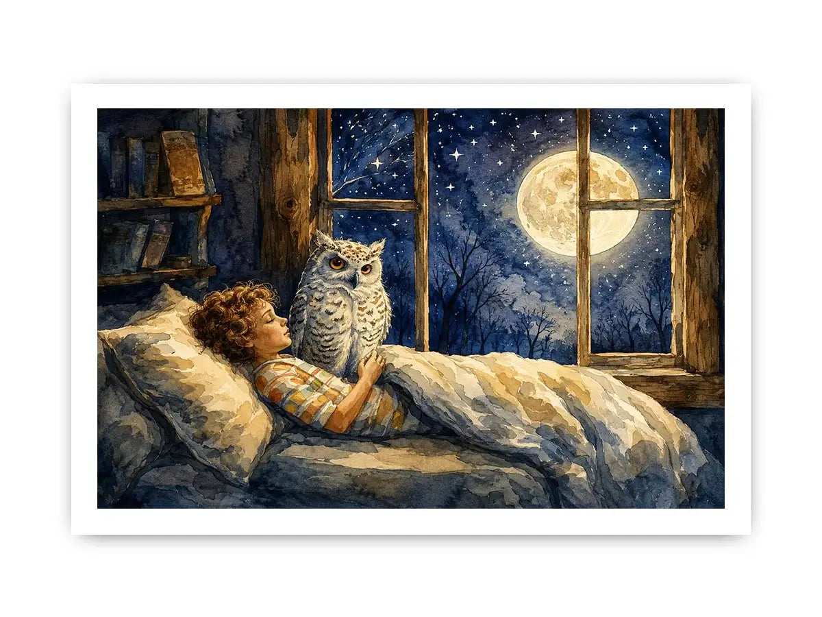Good Night kids nursery Canvas Print