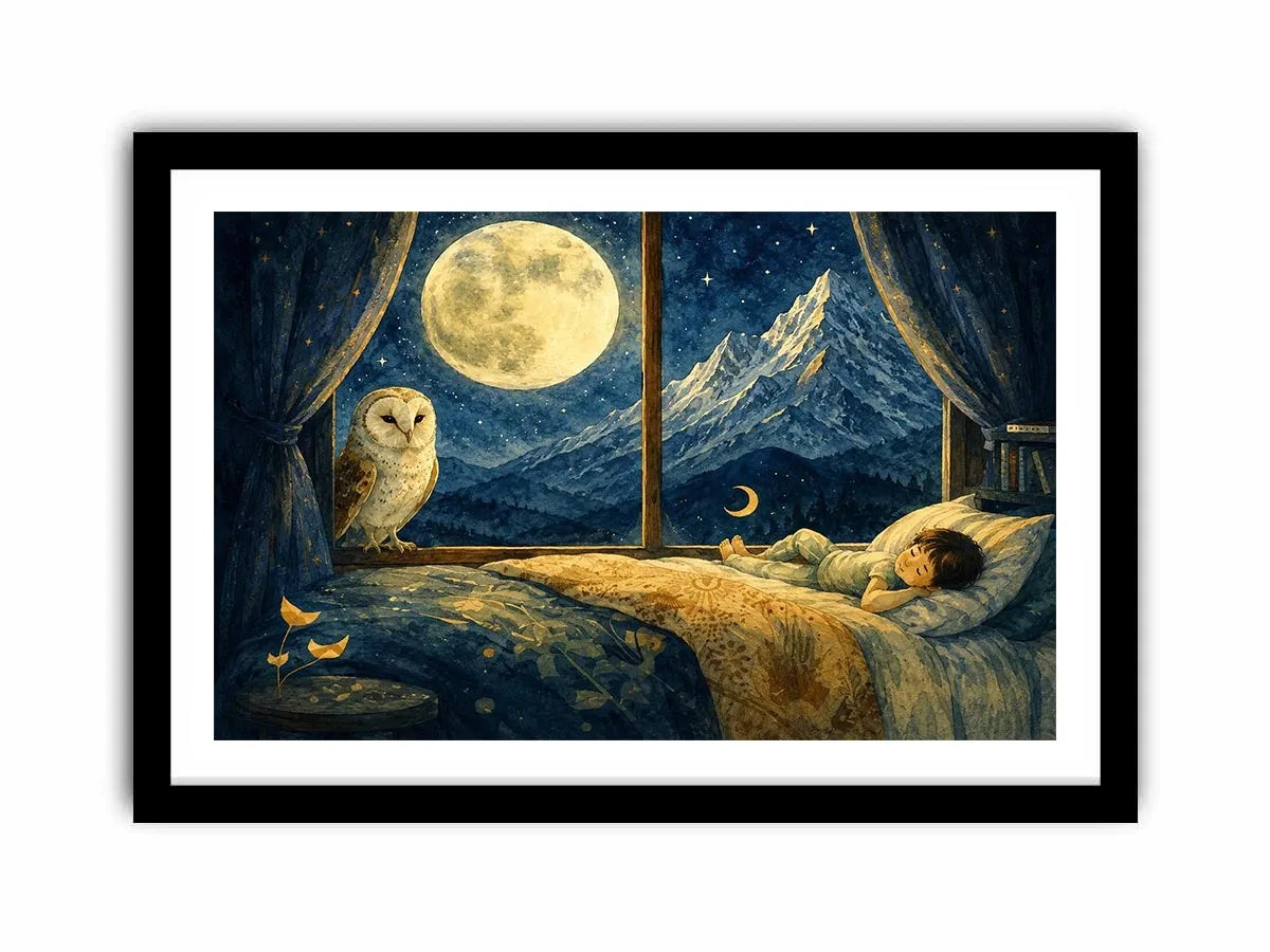 Good Night kids nursery Canvas Print