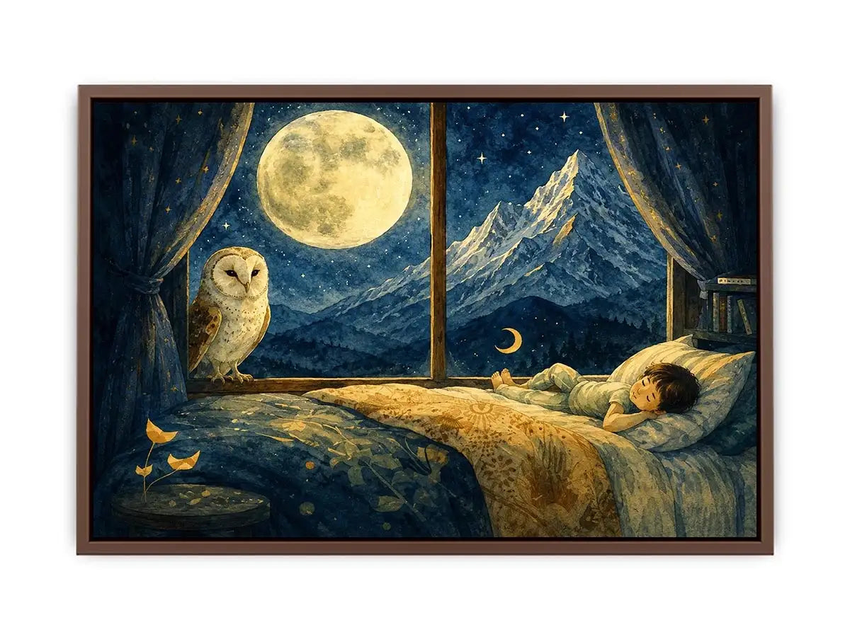 Good Night kids nursery Canvas Print