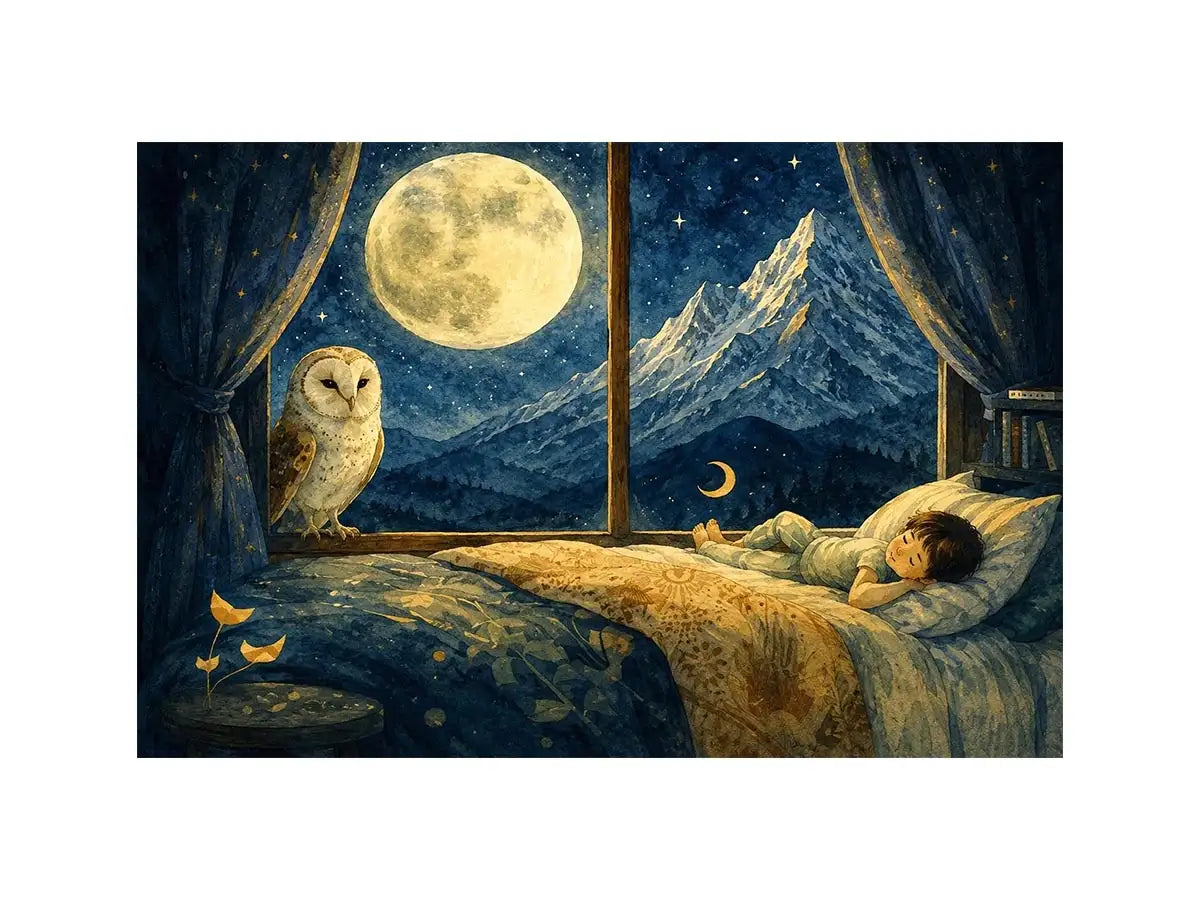 Good Night kids nursery Canvas Print