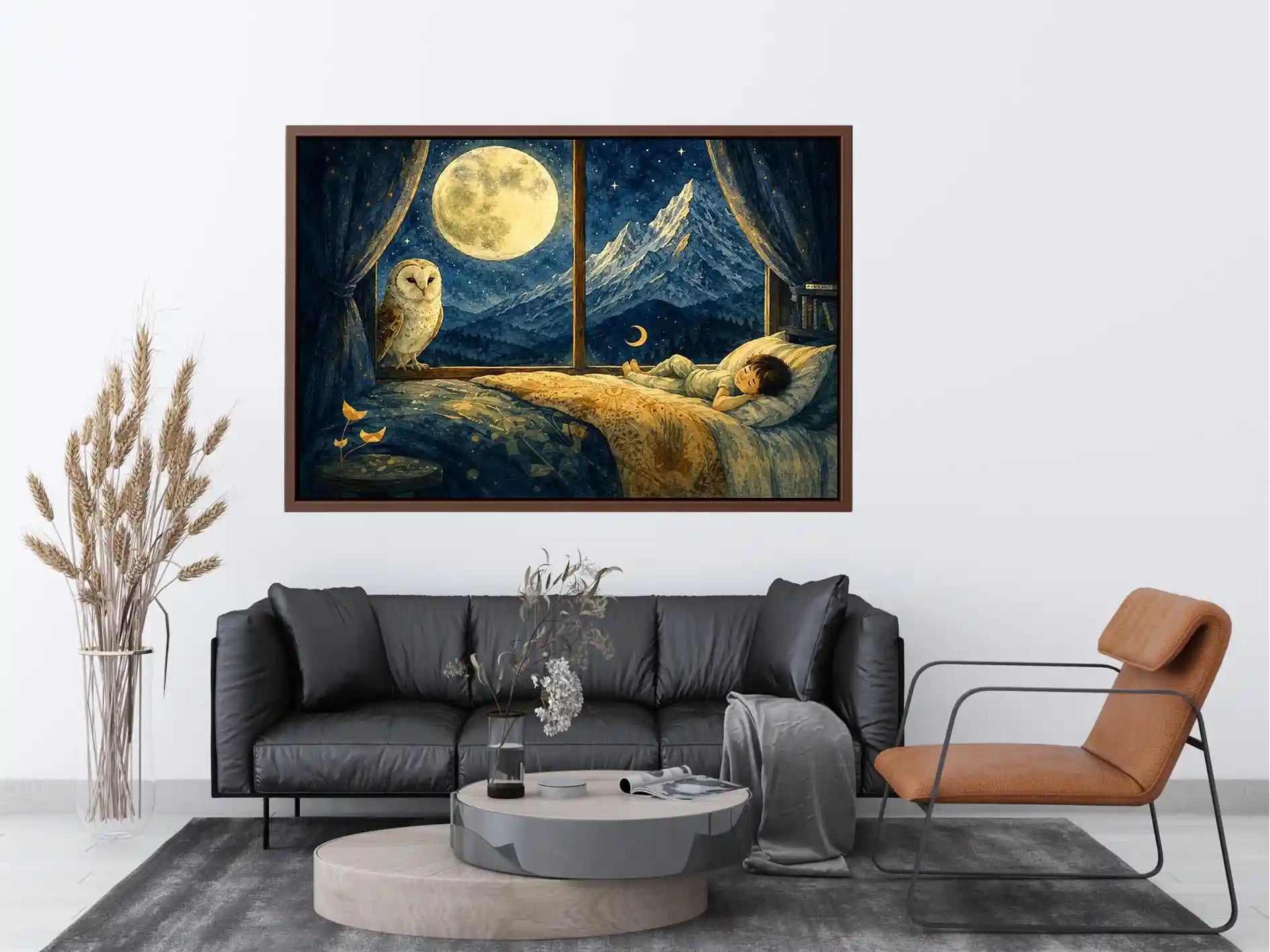 Good Night kids nursery Canvas Print