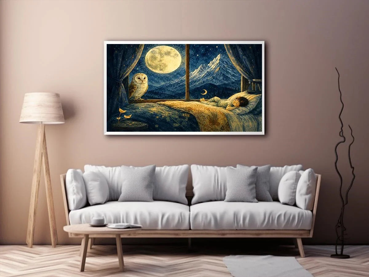 Good Night kids nursery Canvas Print