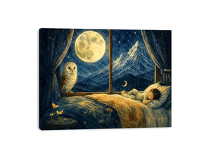 Good Night kids nursery Canvas Print
