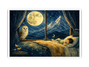 Good Night kids nursery Canvas Print