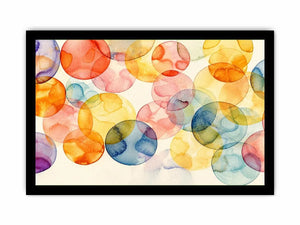 Watercolor Balls Canvas Print