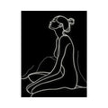 Meditating Canvas Print