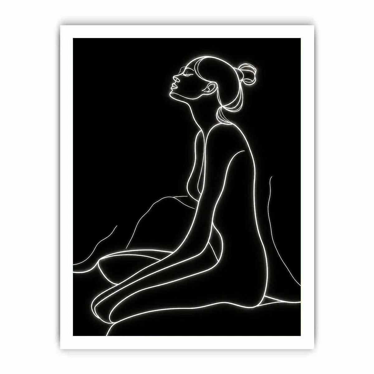 Meditating Canvas Print